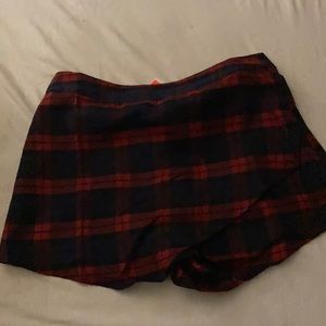 ꧁ cute plaid skort ꧂